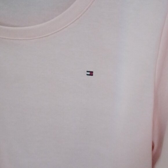 Tommy Hilfiger Signature Stripe Cold Shoulder short sleeve T-shirt - Picture 3 of 6